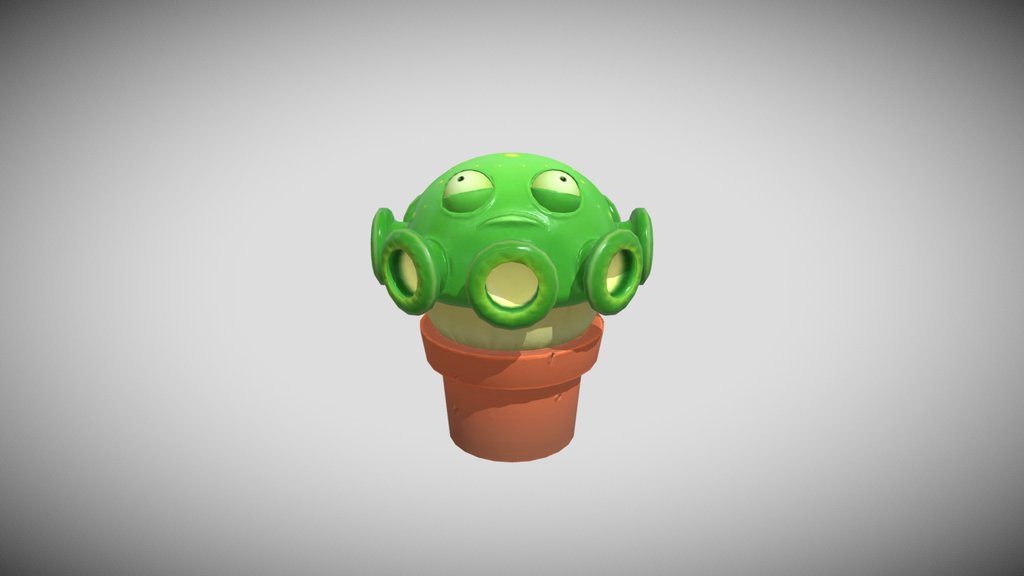 pvz Garden Warfare 2 - Toxic plant