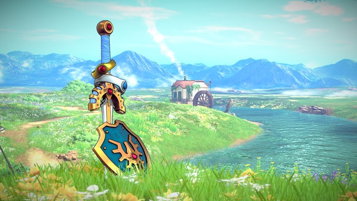 Dragon Quest XI - Love 3D Model