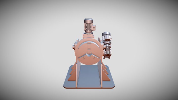 3 AXIS WELDING POSITIONER 3D Model