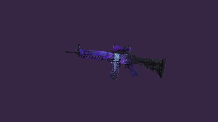 SG 553 | Time Rupture (OLD) 3D Model