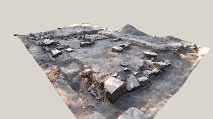 19th Century Home, Upper Structure 3D Model