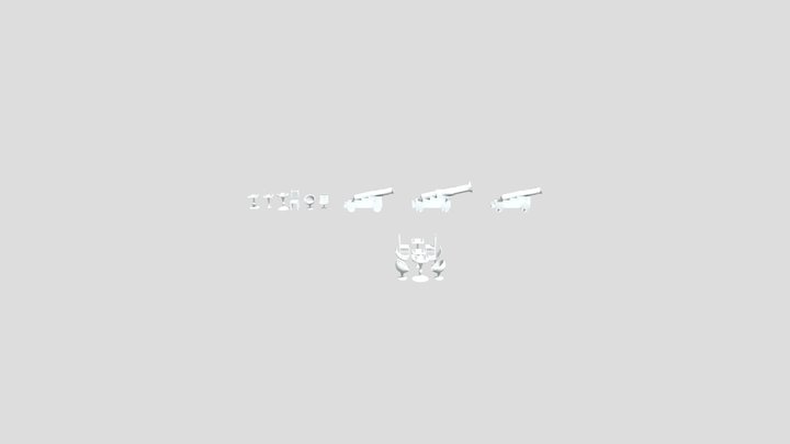 HW_Силуэты 3D Model
