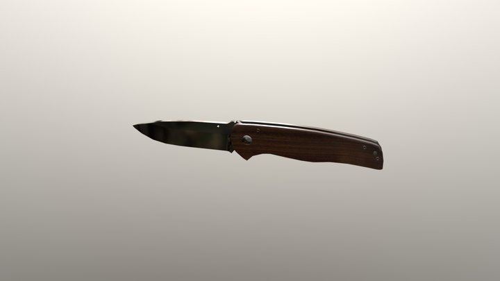 Practice: Pocket Knife 3D Model