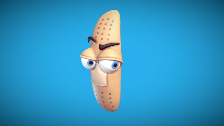 Lazga Character 3D Model
