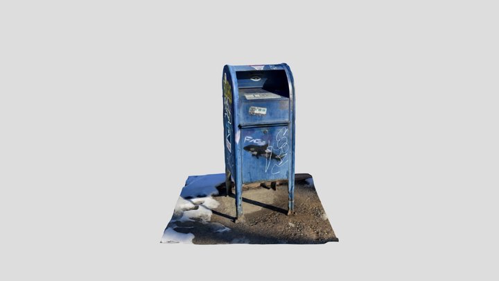 Denver mailbox #2 3D Model