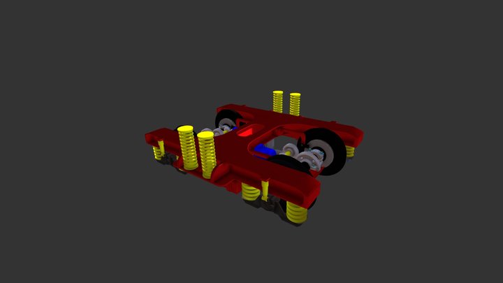 Train Bogie_DEMO 3D Model