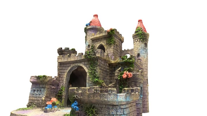 CastleRuin 3D Model