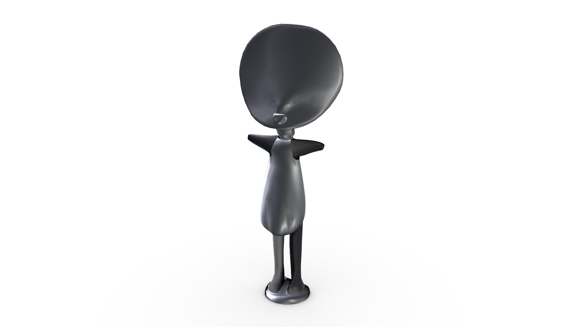 African Figurine (Game Ready / 2K PBR)