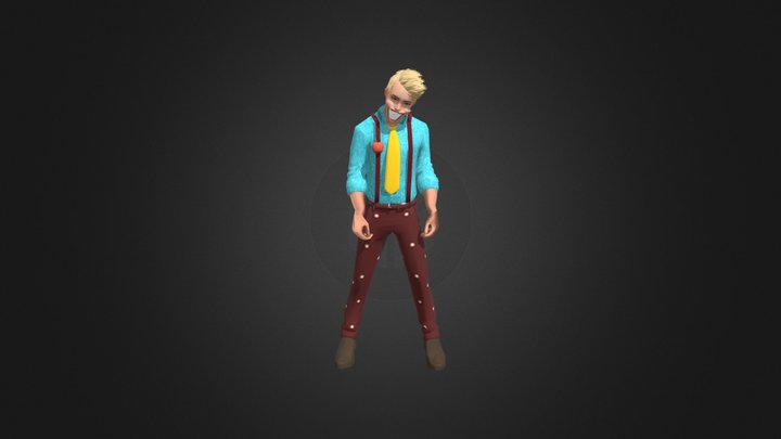 Mr Delight Realistic Poppy Playtime 3D Model