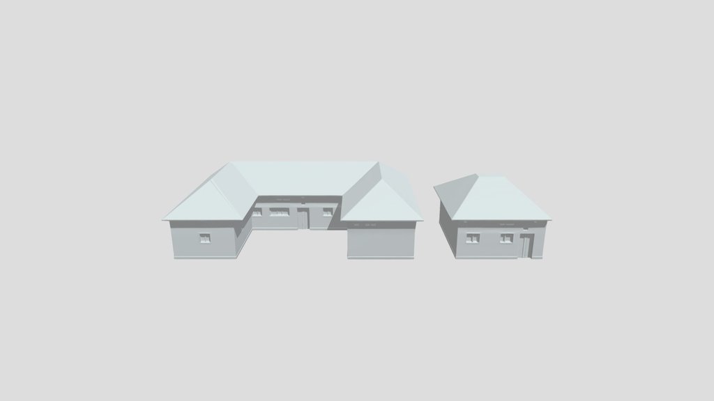A set of buildings