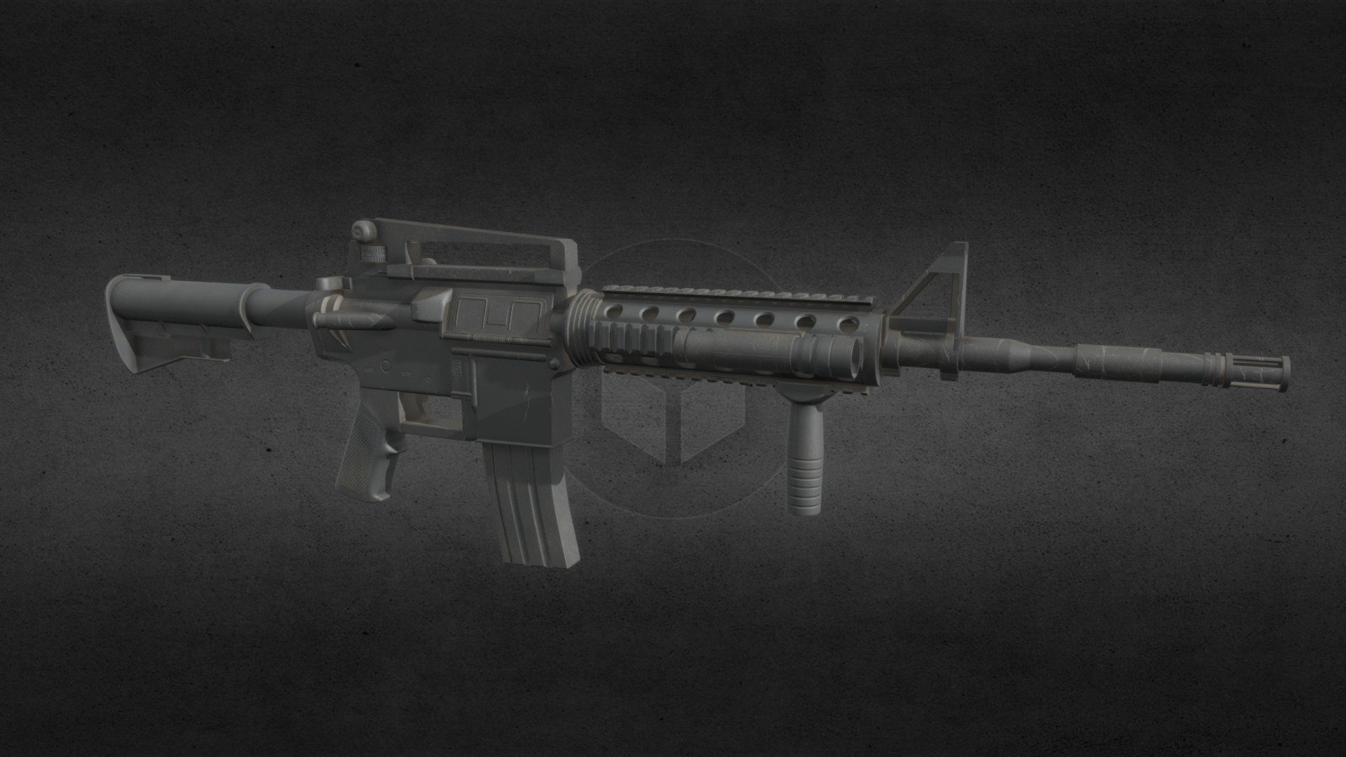 M4A1 - Download Free 3D model by motbeu [e443b34] - Sketchfab