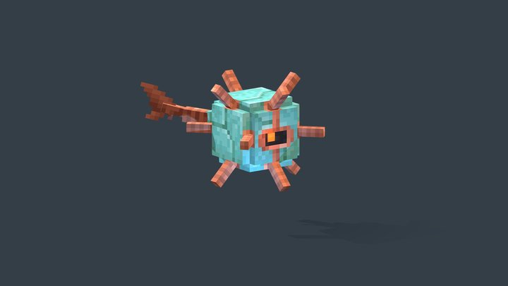 Golem Guardian 3D Model
