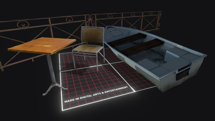 Final props 3D Model