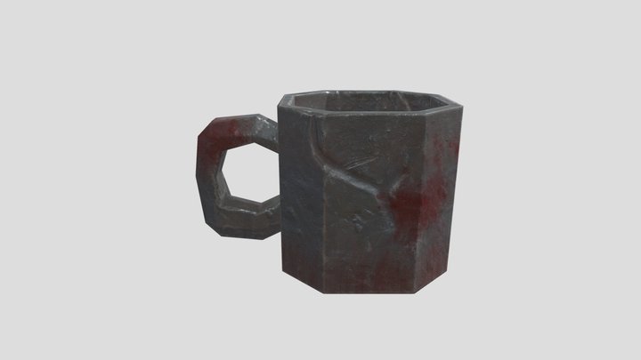 Old mug 3D Model