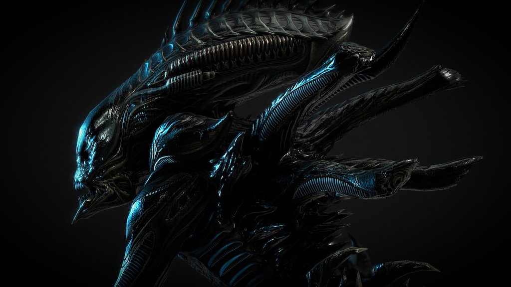 Alien Xenomorph Queen 3d Files