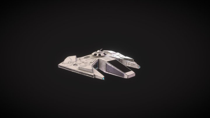 AXE-SHIP 3D Model