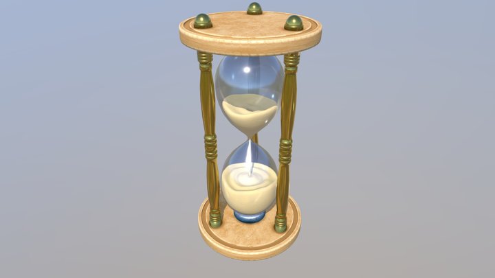 hourglass 3D Model