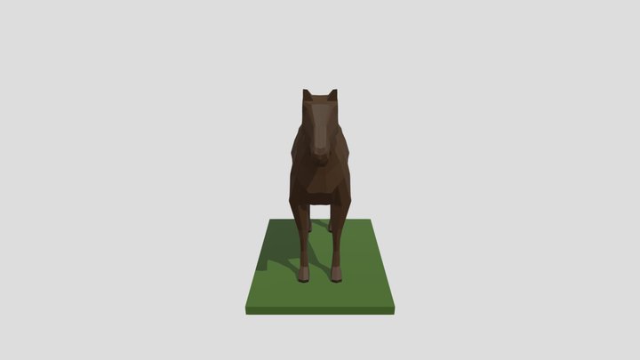 Horse 3D Model