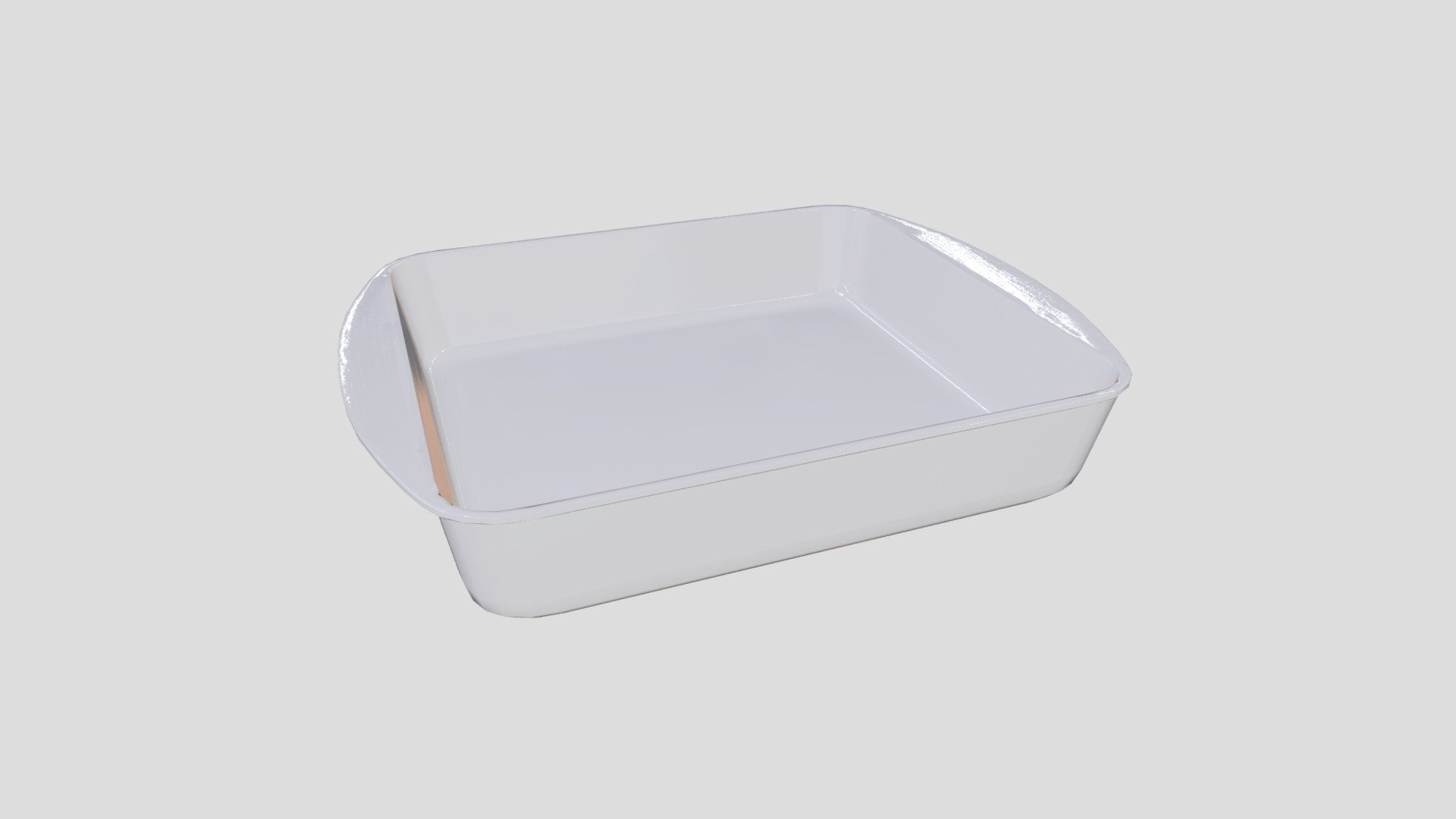 Baking Dish 6 - Buy Royalty Free 3D model by plaggy [e447ad4