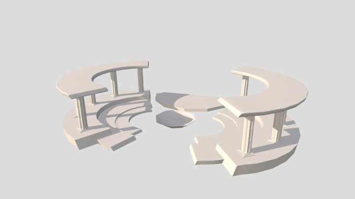 Small Amphitheater 3D Model