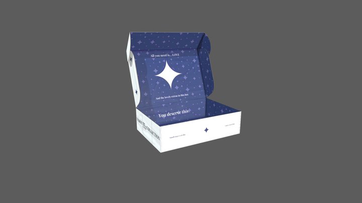 Vision Box Book 3D Model