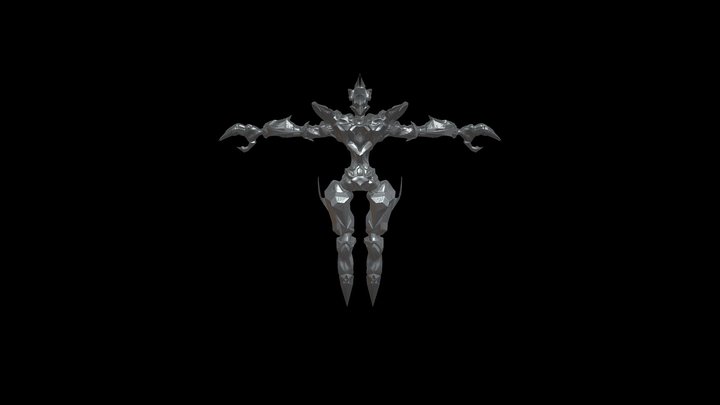 Number C 00 _ The end 3D Model