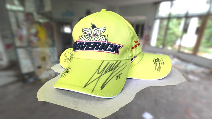 Gorras Maverick Viñales d3mobile 3D Model