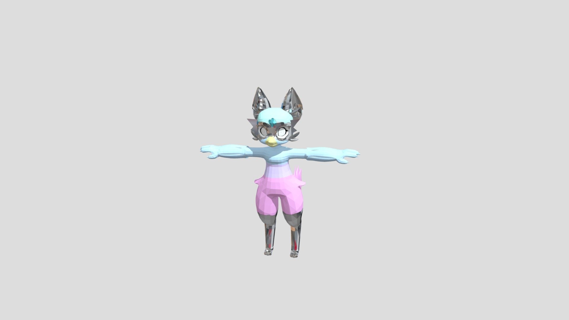 Diamond The Furby 3d Model By Jujikfurry E44a745 Sketchfab