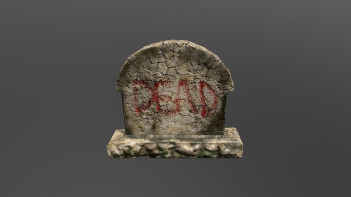 lapide_com_pintura 3D Model
