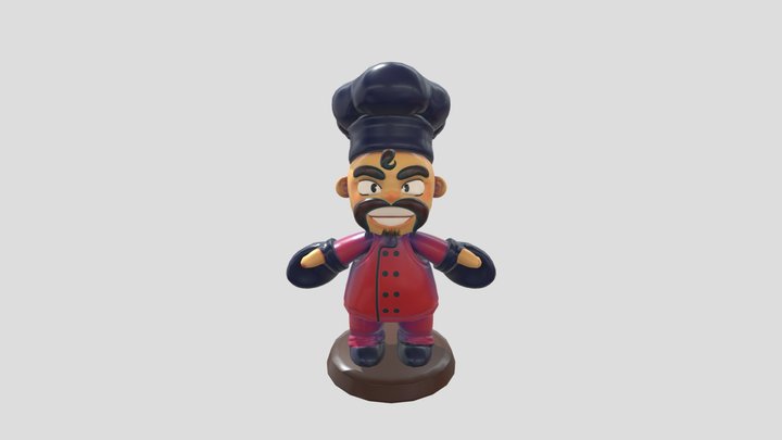 Chef 3D Model