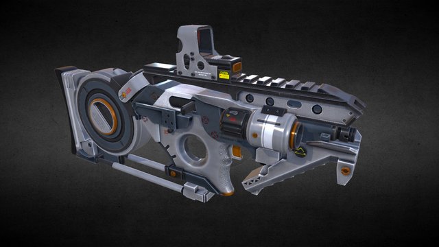 SMG (For TPS) 3D Model