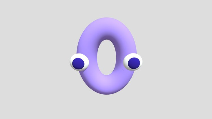 Super Ñ (Alphabet Lore) - Download Free 3D model by aniandronic