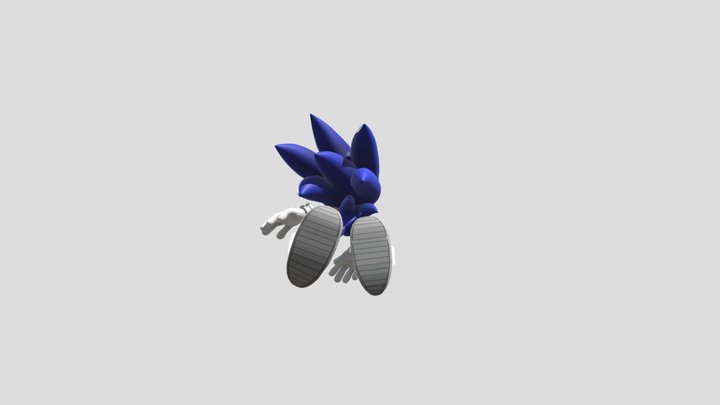 sonic-hd-full-rigged 3D Model