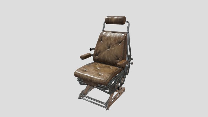 Pilots seat 3D Model