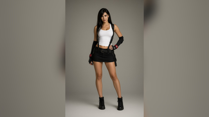 Tifa Lockhart (Final Fantasy) Realistic 3D Model