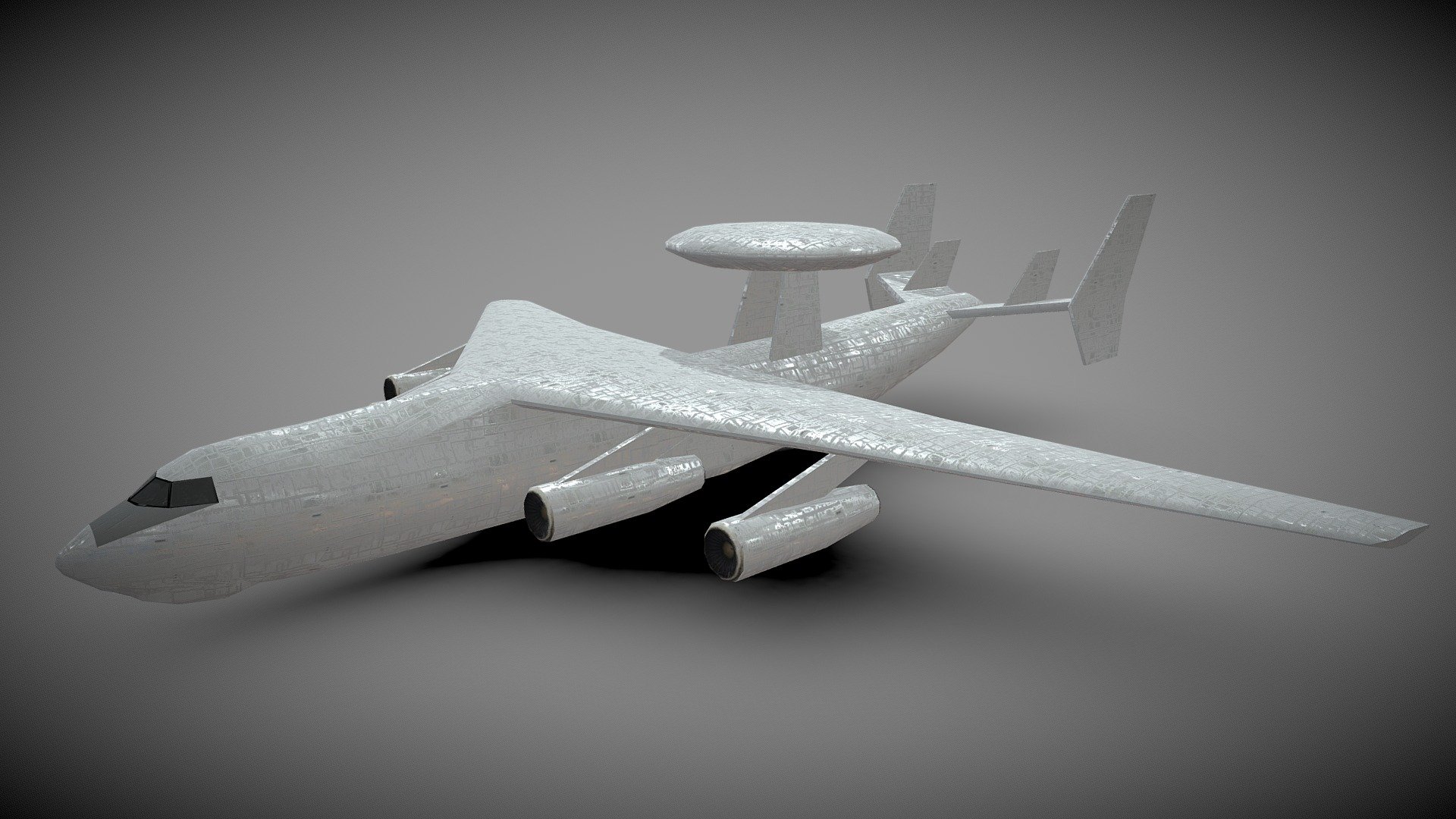 AWACS Aircraft - Buy Royalty Free 3D model by sy_per [e44f95b ...