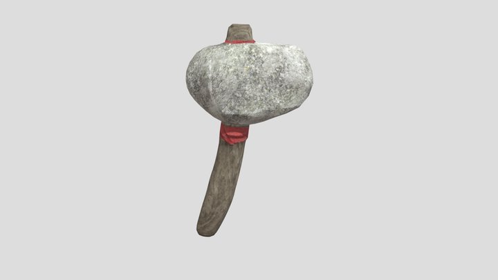 Hacha_LowPoly 3D Model