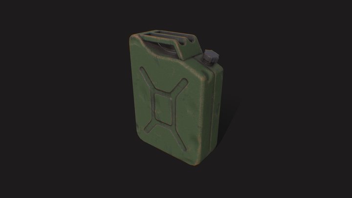 Canister 3D Model