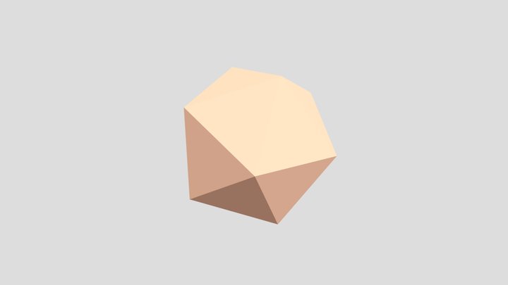 Icosaedro 3D Model