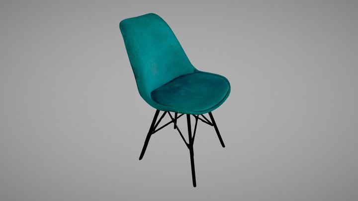 Green Chair 3D scan 3D Model