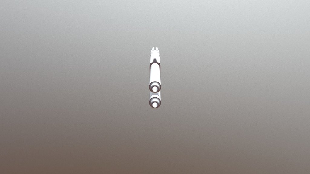 Sci- Fi Dual Barrel Pistol
