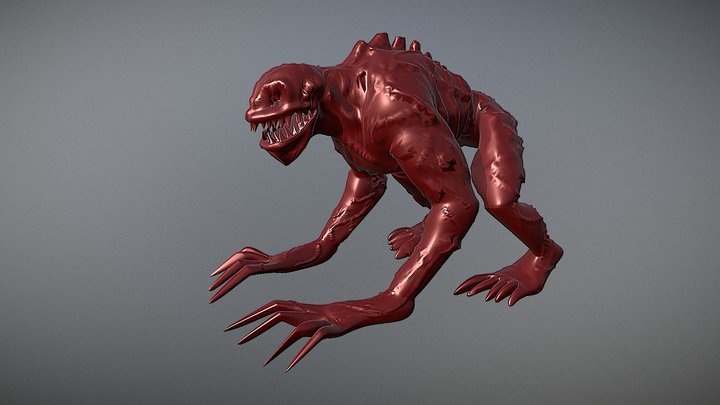 Monster (like A Lifestealer) 3D Model