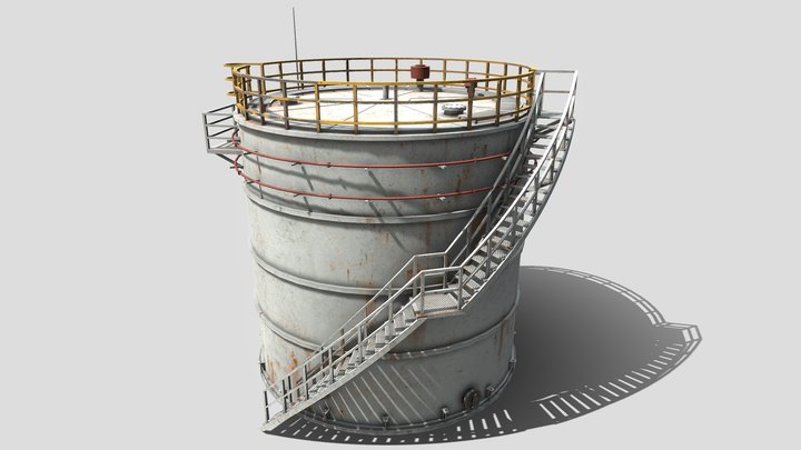 Storage Tank 3D Model