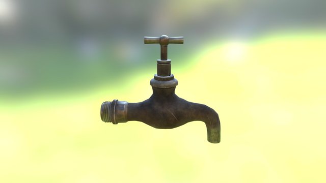 Water Tap 3D Model