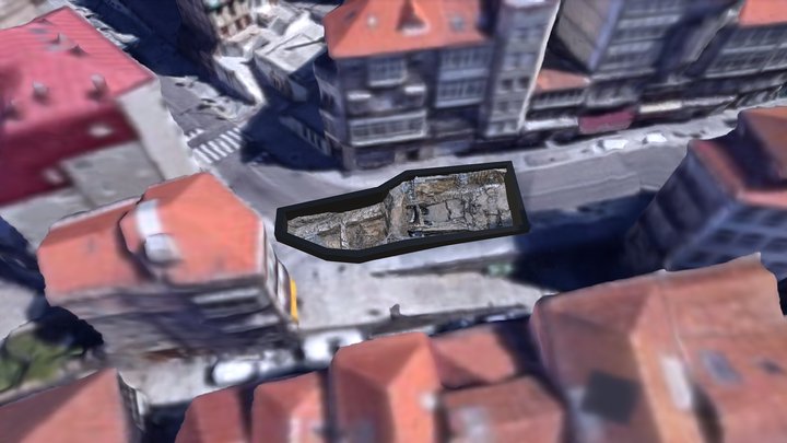 VIGO - Yacimiento arqueológico (Rúa Elduayen) 3D Model