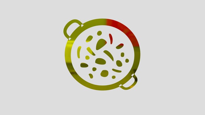 Shallow Pan of Food