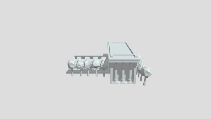 Basic Monument 3D Model