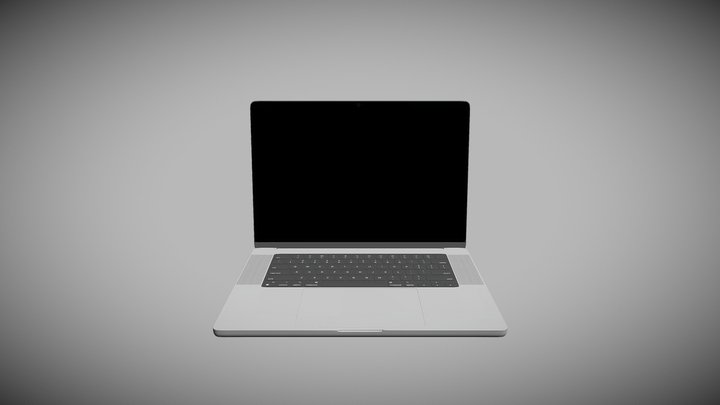 MacBook Pro 16" (2021) 3d model 3D Model