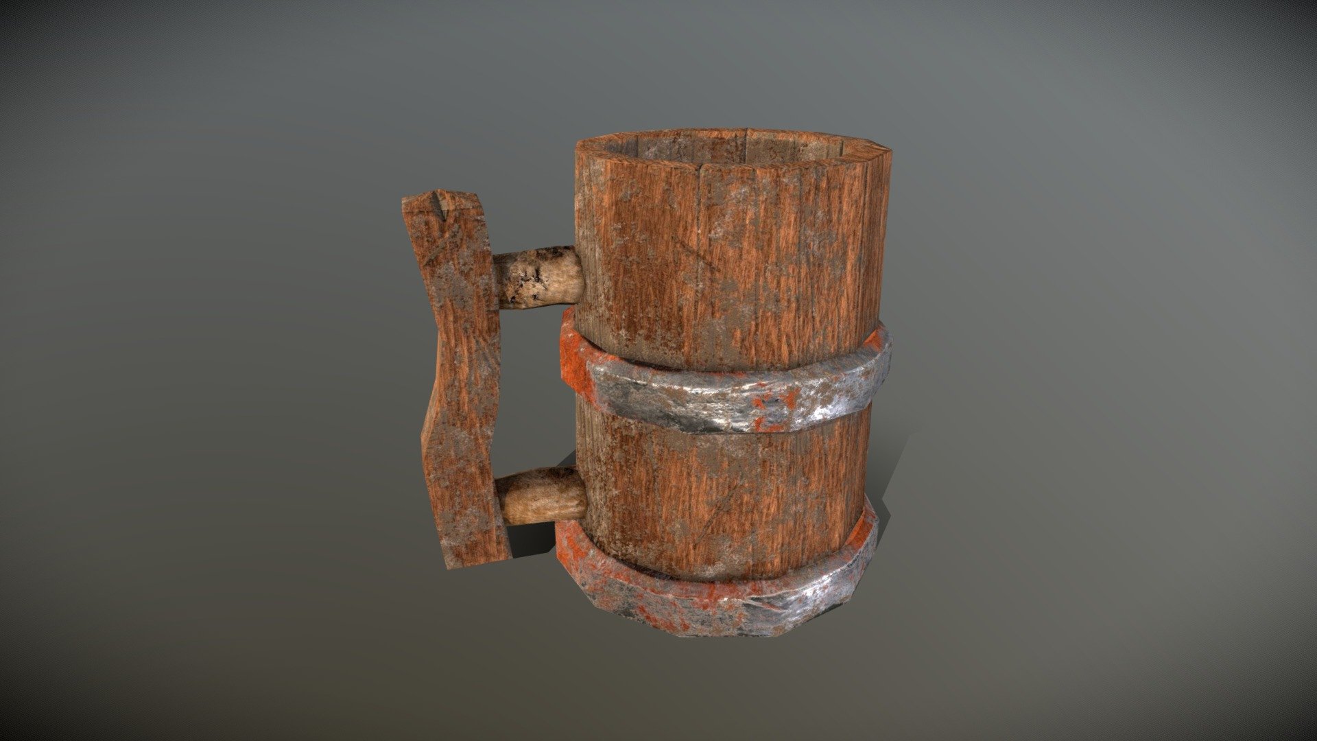 Wooden Mug - Деревянная кружка.