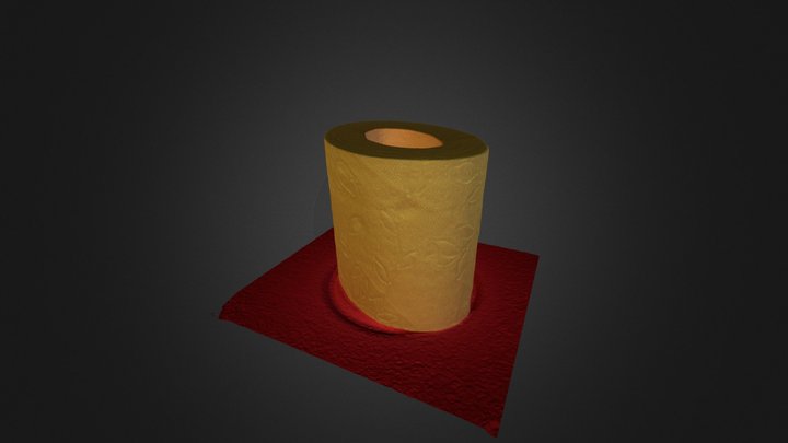  Toilet Paper 3D Model